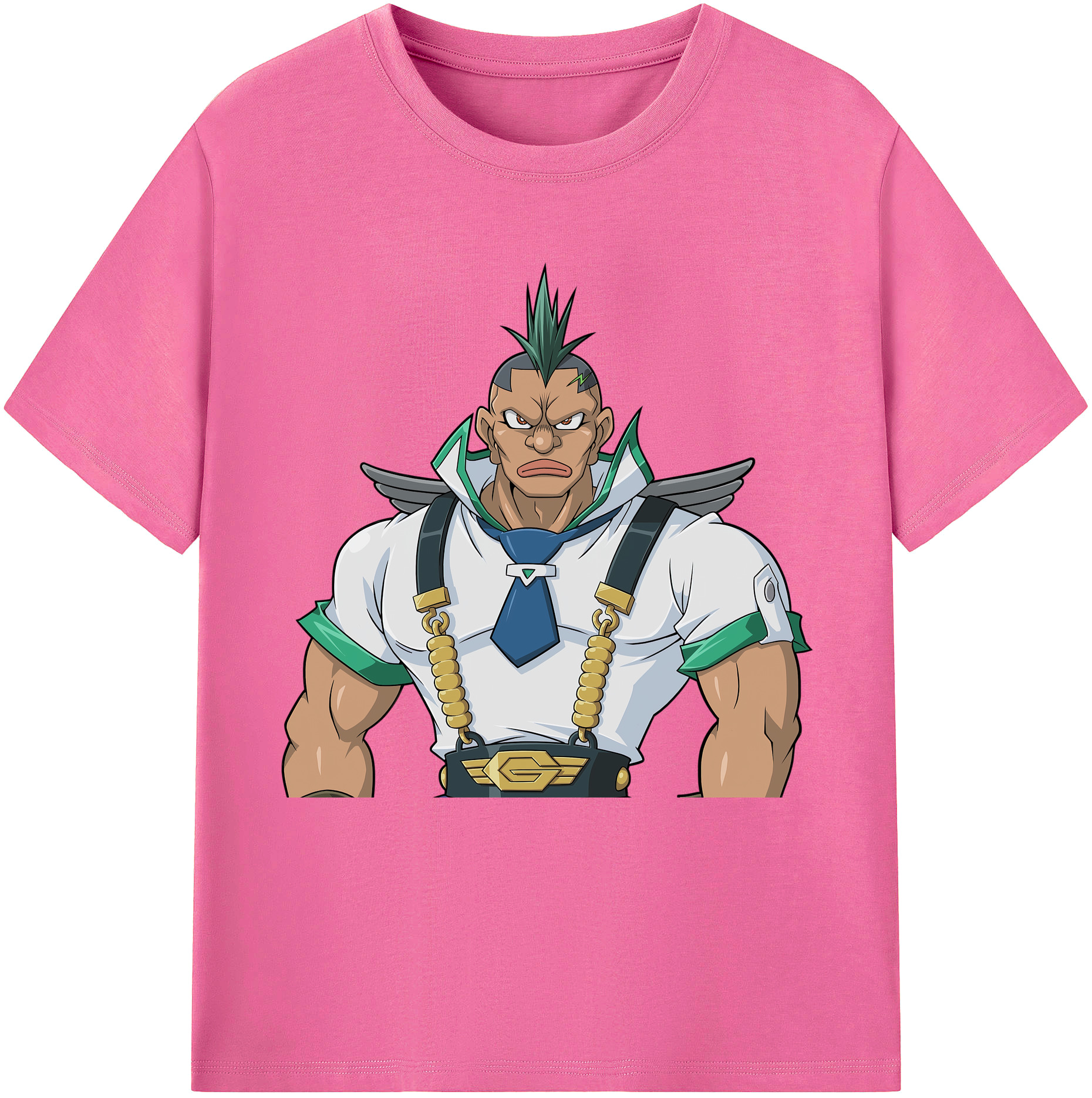 （画像用） 遊☆戯☆王 Yu-Gi-Oh! レディースカジュアルプリントTシャツ（綿100％）